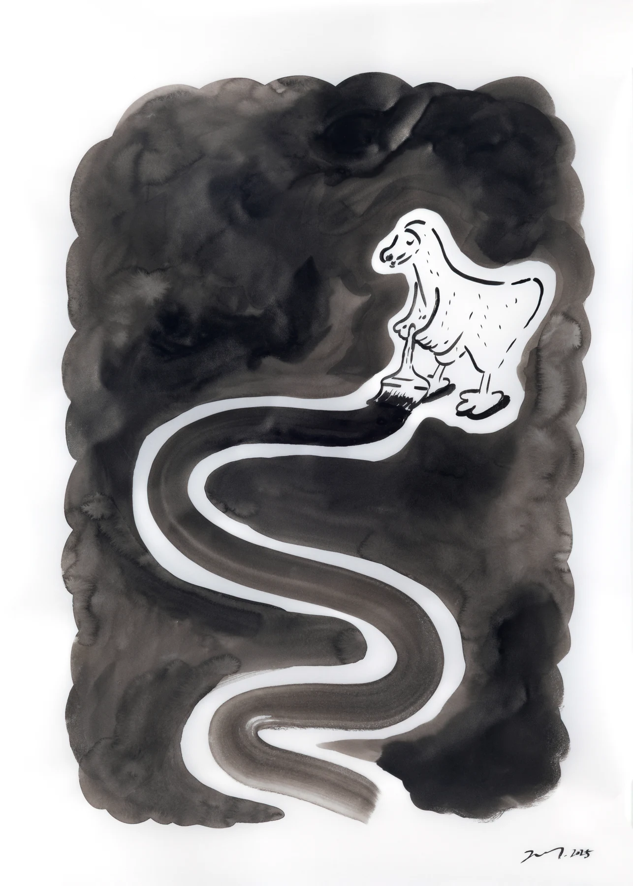 Drawing of dodo