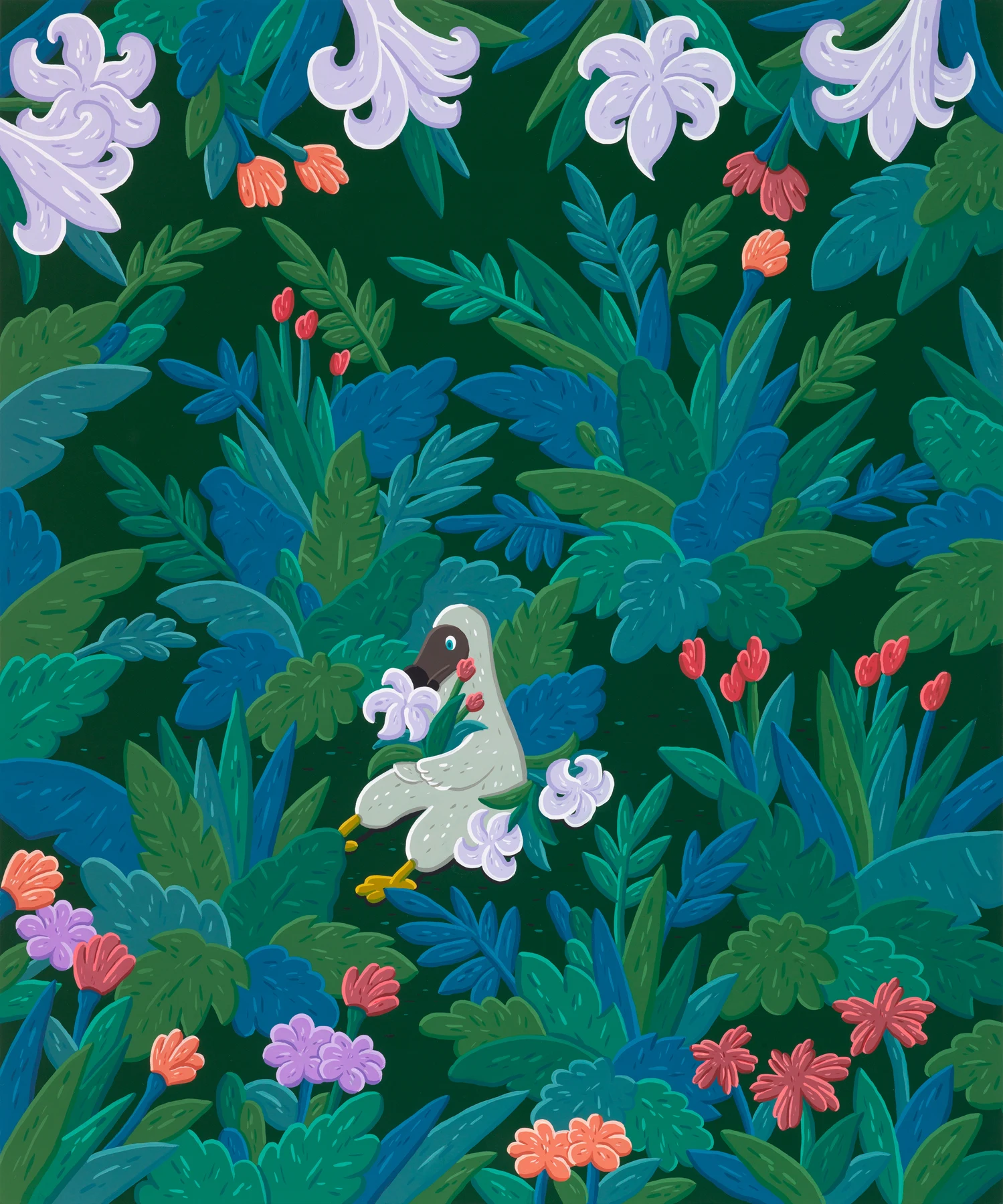In full bloom