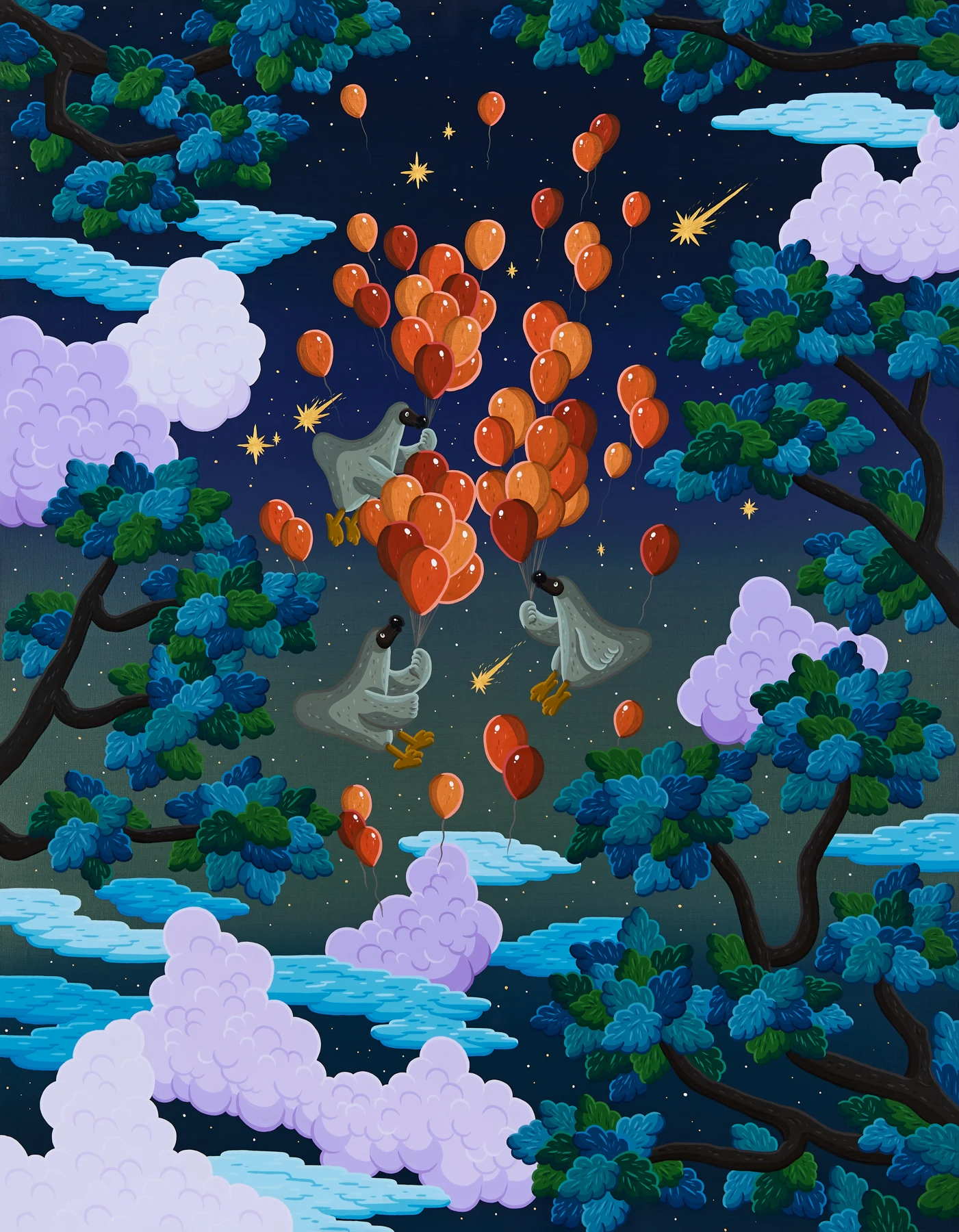 In Flight for the Fruits of Love