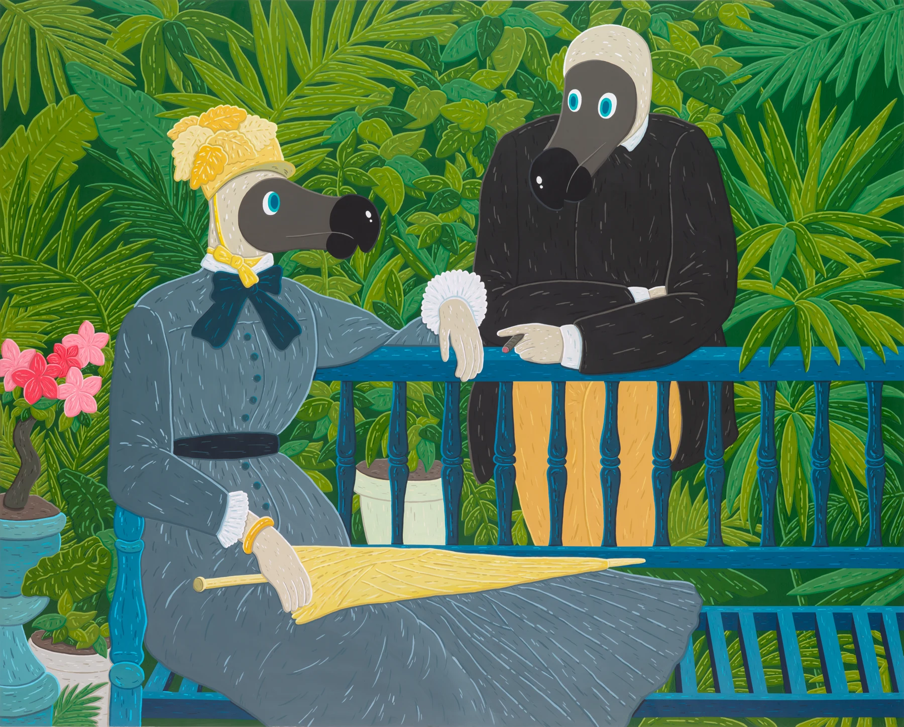 Dodos in the conservatory