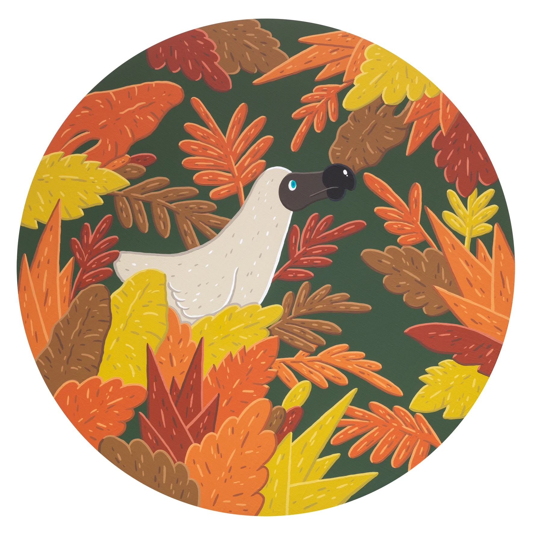 Day in autumn, ø70