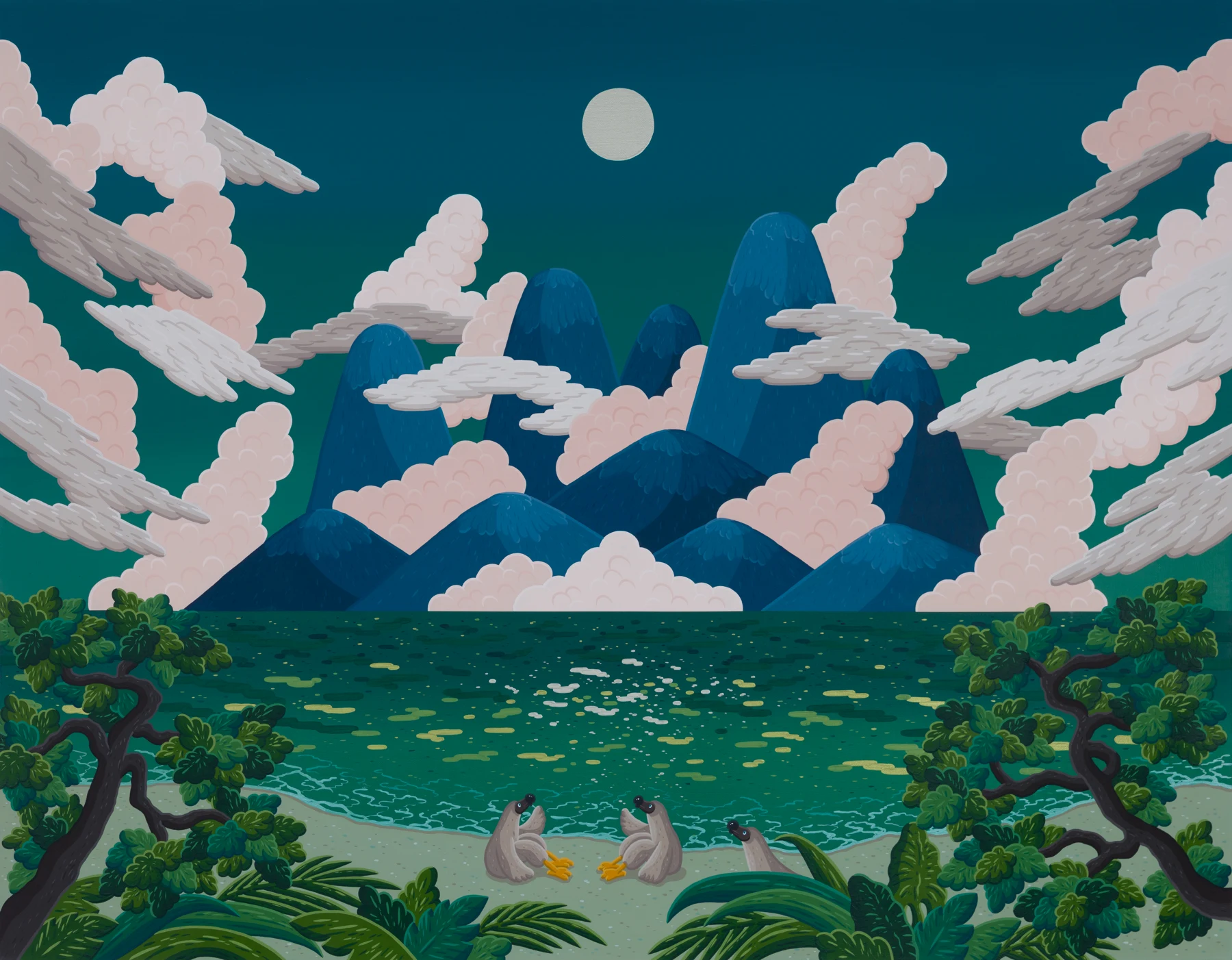 Moon at Dawn