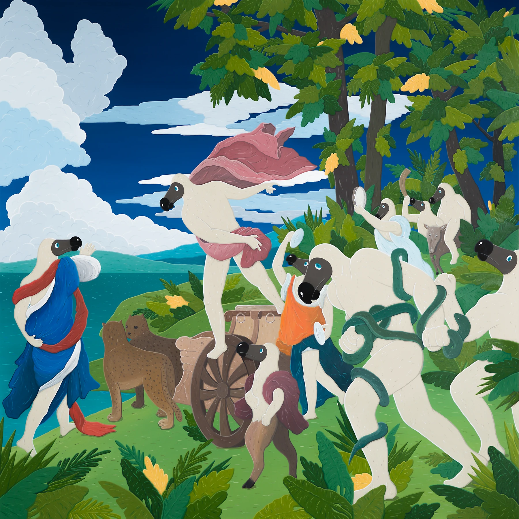 DOcchus and AriaDOne130x130cm