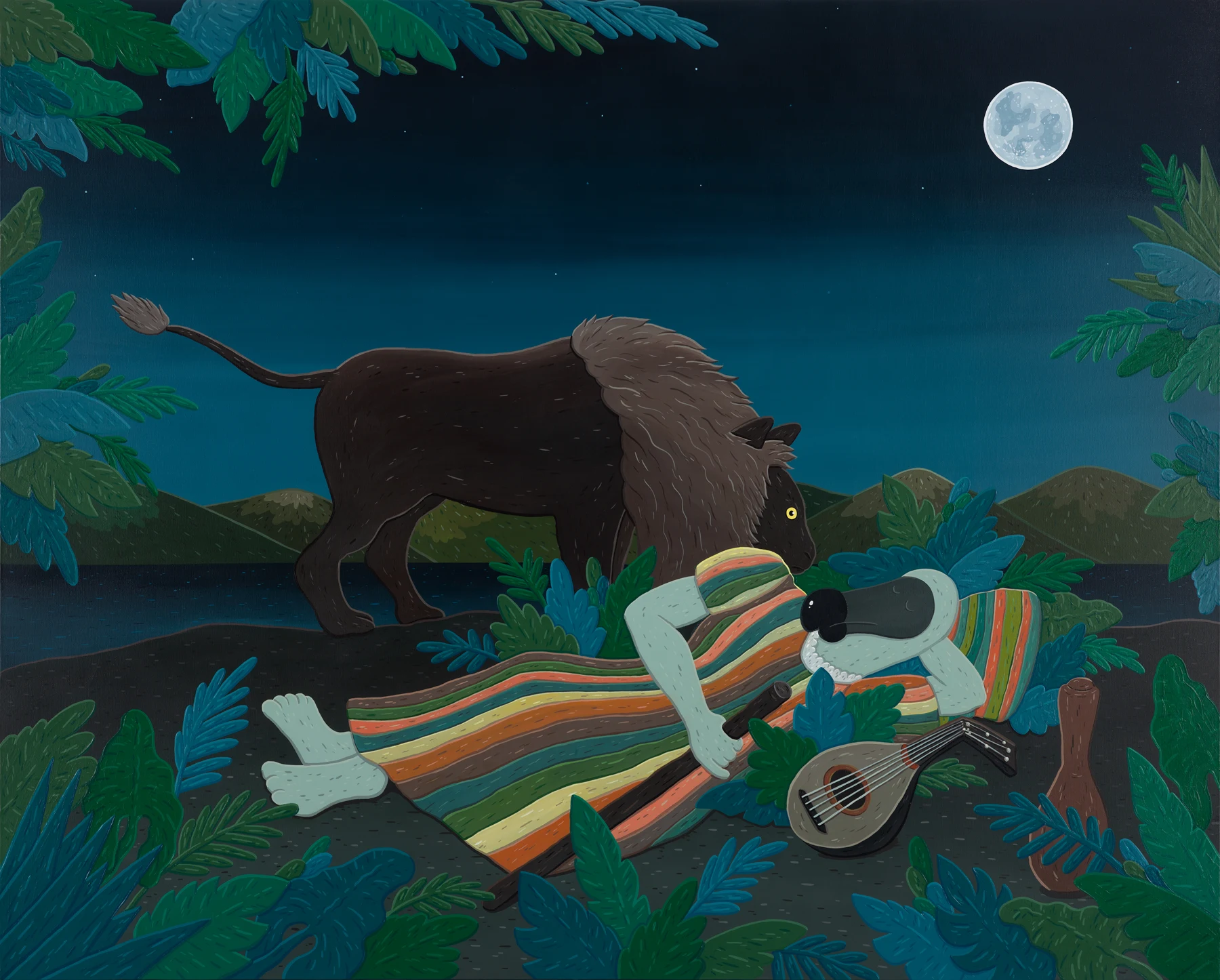 The sleeping Dodo