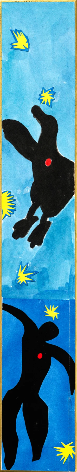 From Matisse IV, water color on paper