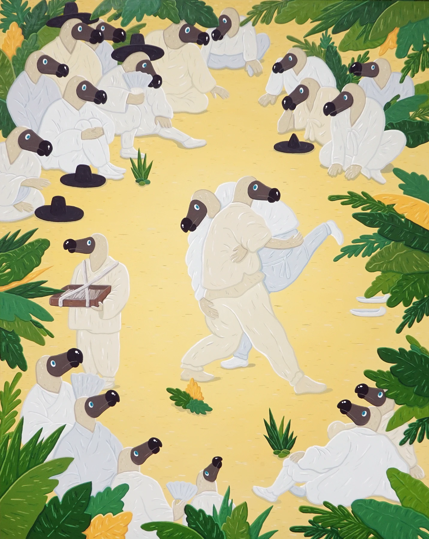 Wrestling of Dodos