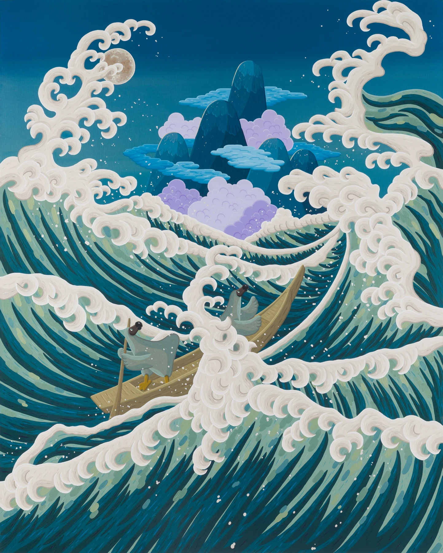 Epic voyage to the Island