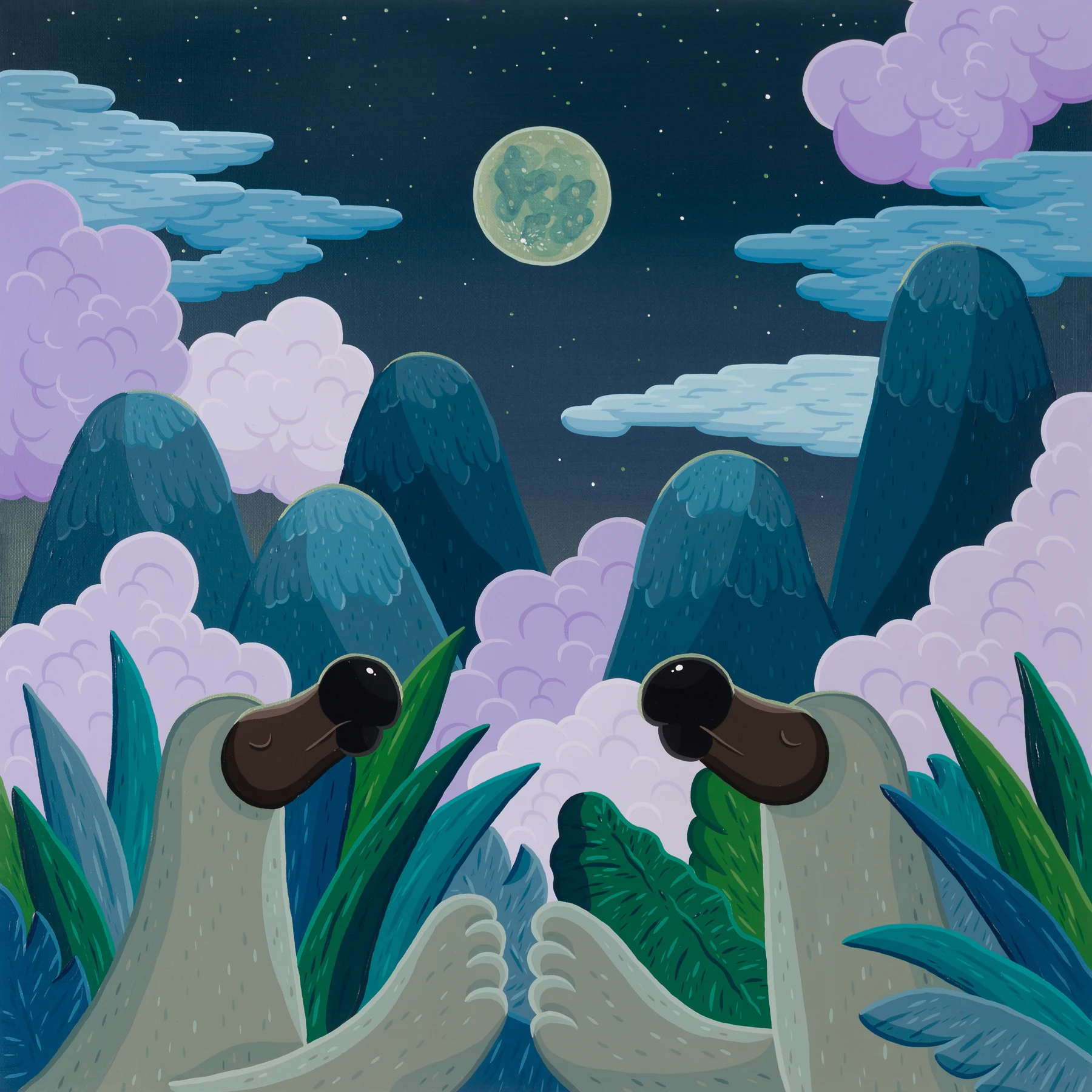Moon gazers