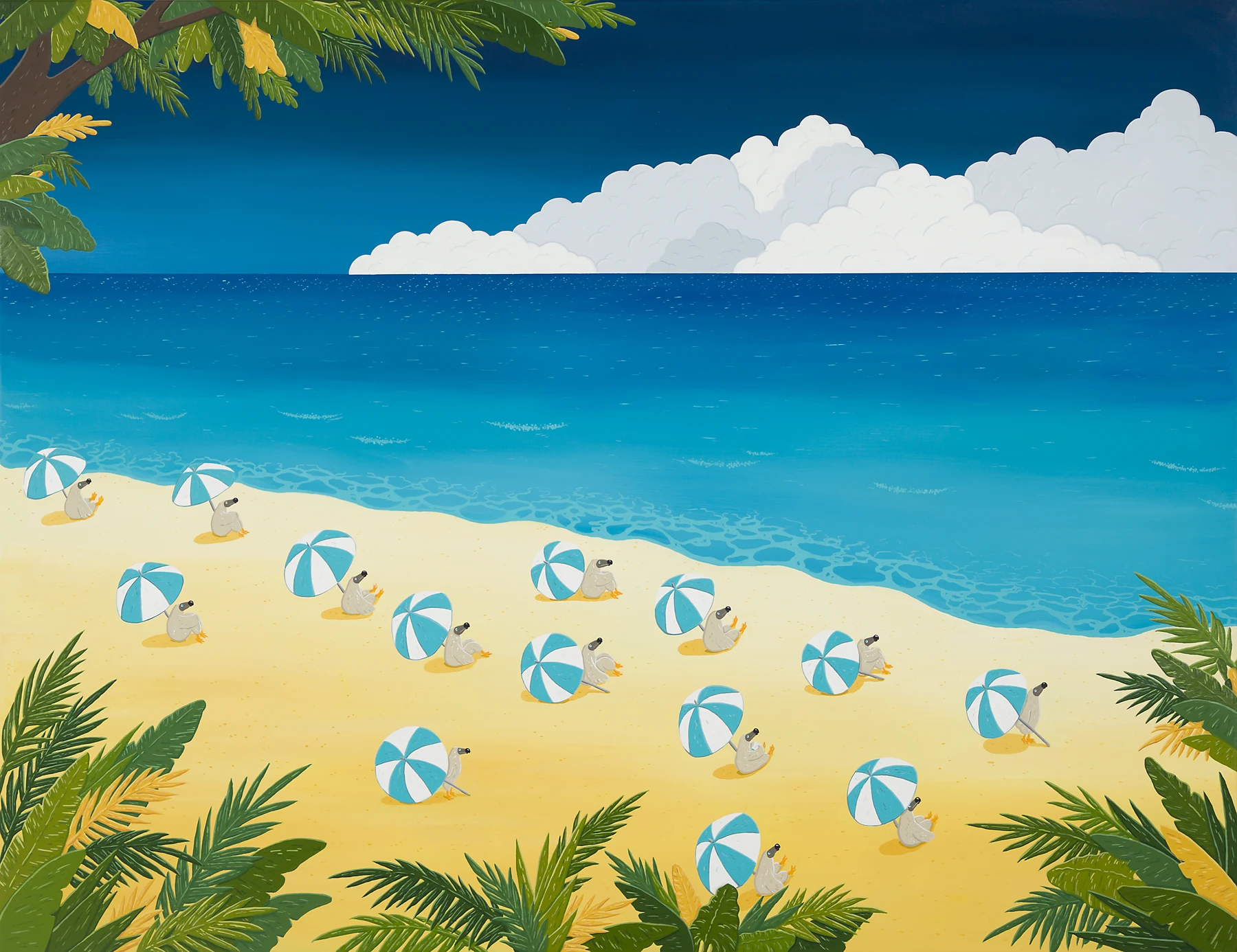 One day of the island, II
