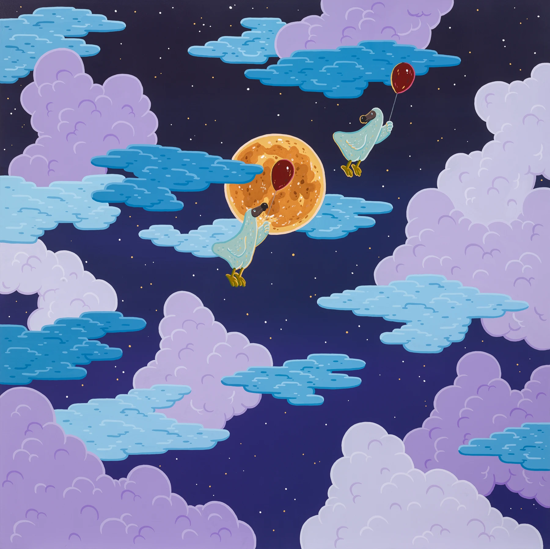 To the moon