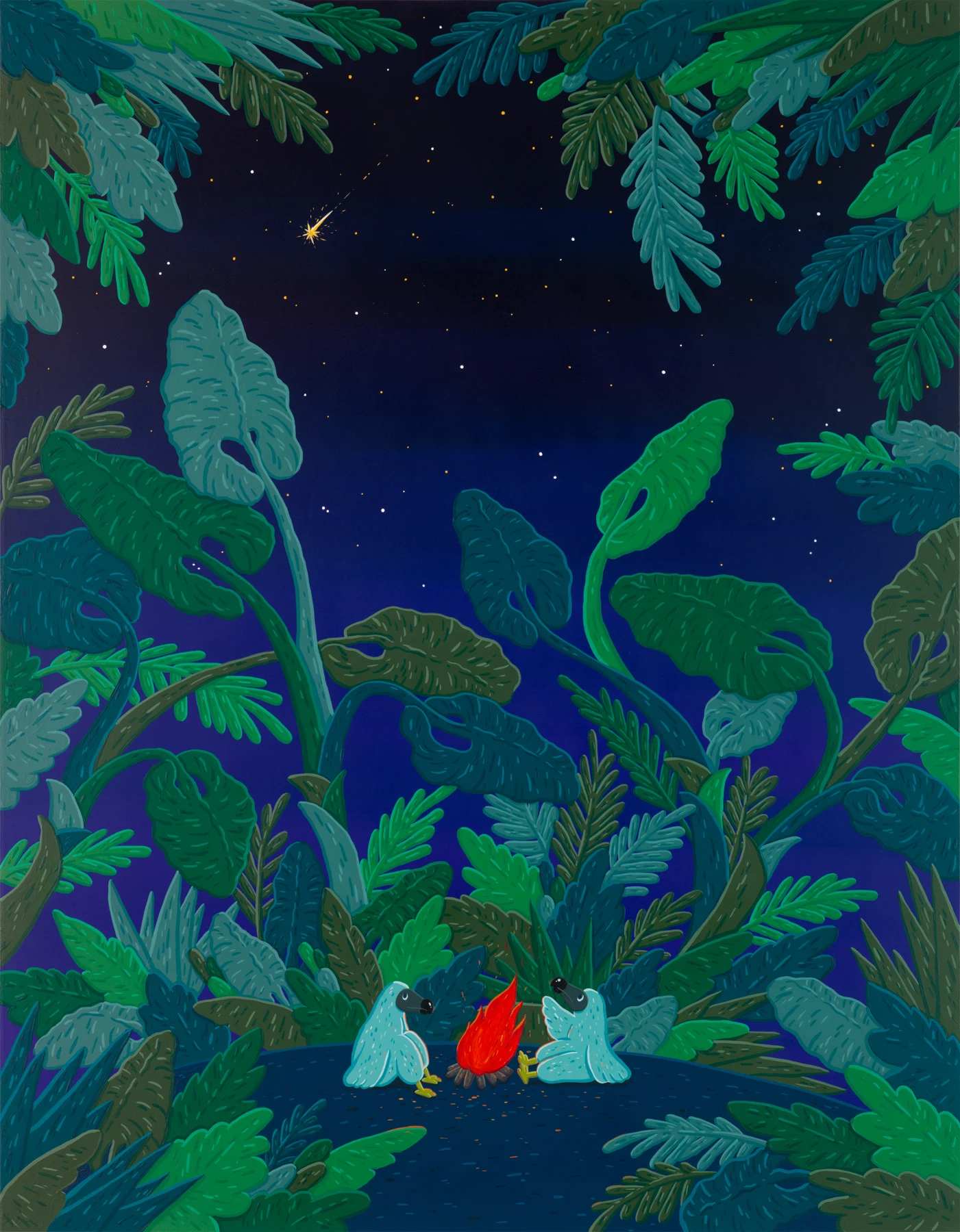On a starry night